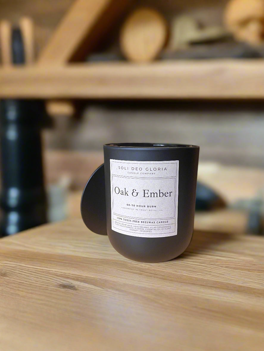 Seasons Changing Bundle Gift Set | 2 Beeswax Candles with Organic Essential Oil