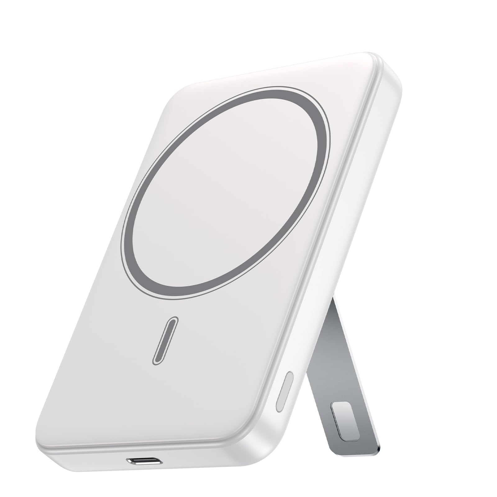 for Magsafe Portable Charger,10000mAh Wireless Magnetic Power Bank with USB C Charging and stand, Travel Essential for Magsafe Battery Pack Compatible with iPhone 17/air/16/15/14/13/12 Series