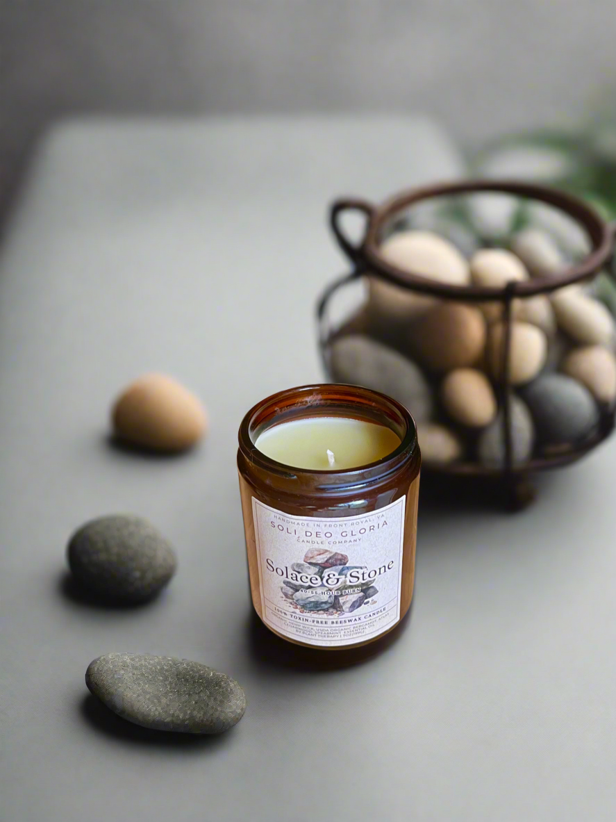 Seasons Changing Bundle Gift Set | 2 Beeswax Candles with Organic Essential Oil