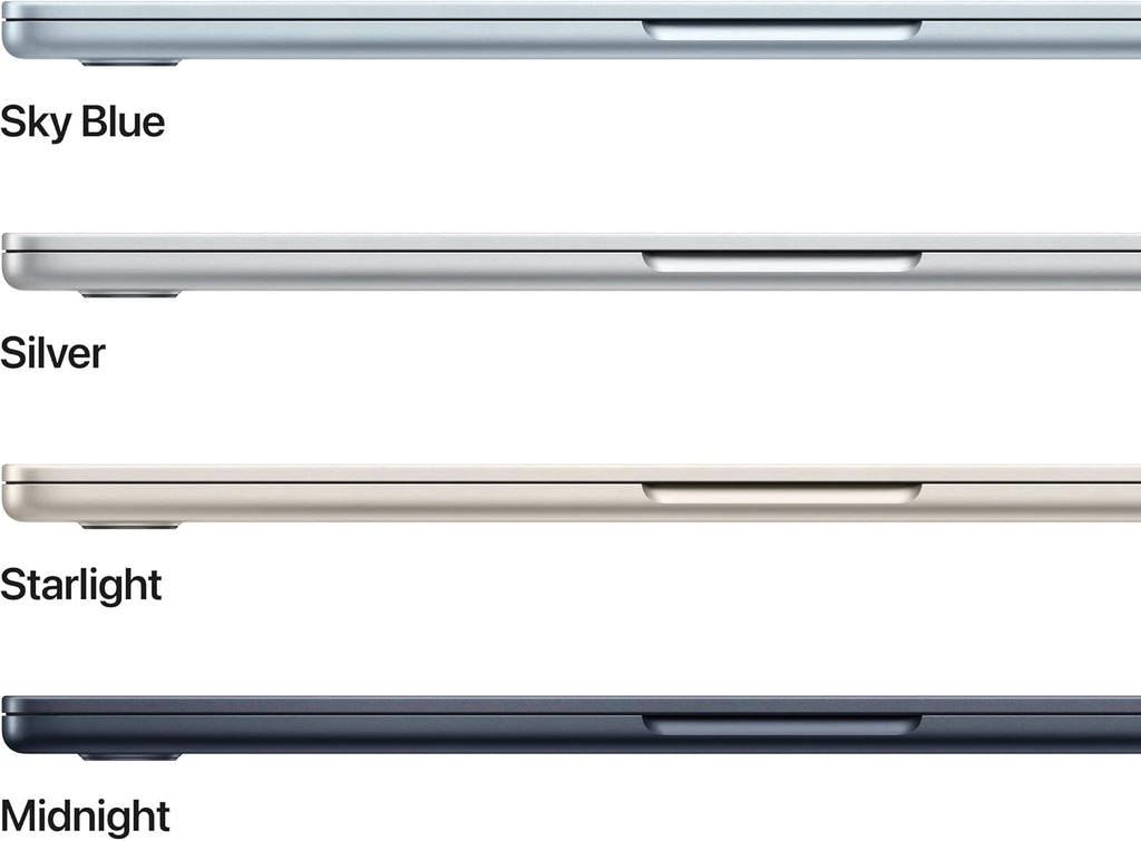 Apple 2026 MacBook Air 13-inch Laptop with M5 chip: Built for AI, 13.6-inch Liquid Retina Display, 24GB Unified Memory, 1TB SSD, 12MP Center Stage Camera, Touch ID, Wi-Fi 7; Sky Blue