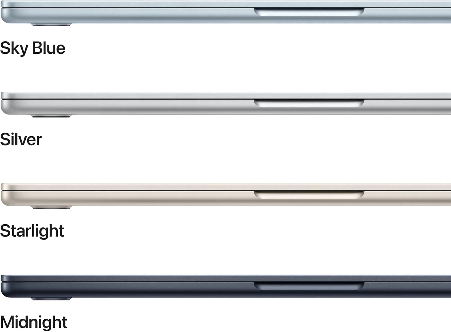 Apple 2026 MacBook Air 13-inch Laptop with M5 chip: Built for AI, 13.6-inch Liquid Retina Display, 24GB Unified Memory, 1TB SSD, 12MP Center Stage Camera, Touch ID, Wi-Fi 7; Sky Blue