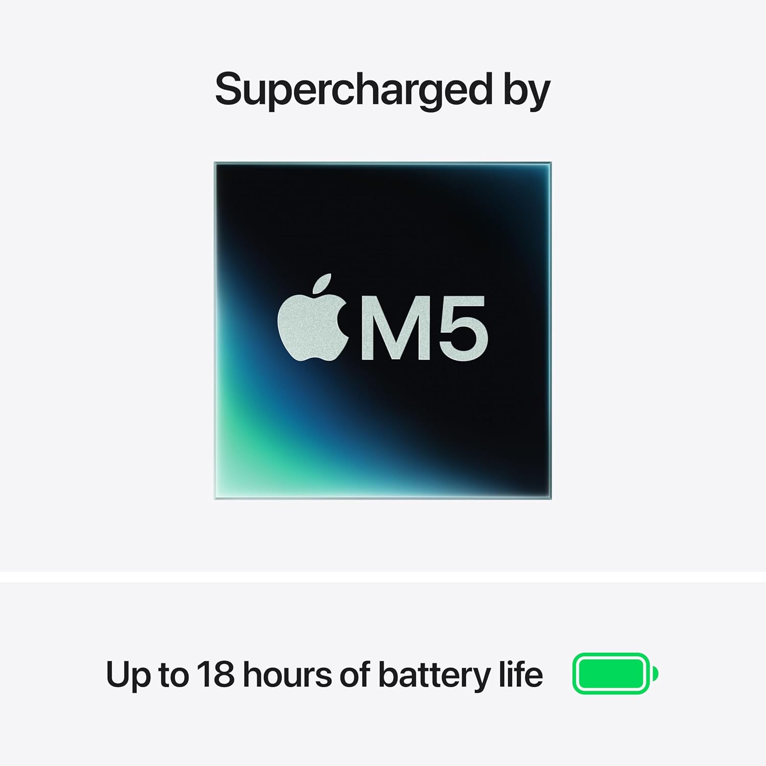 Apple 2026 MacBook Air 13-inch Laptop with M5 chip: Built for AI, 13.6-inch Liquid Retina Display, 24GB Unified Memory, 1TB SSD, 12MP Center Stage Camera, Touch ID, Wi-Fi 7; Sky Blue