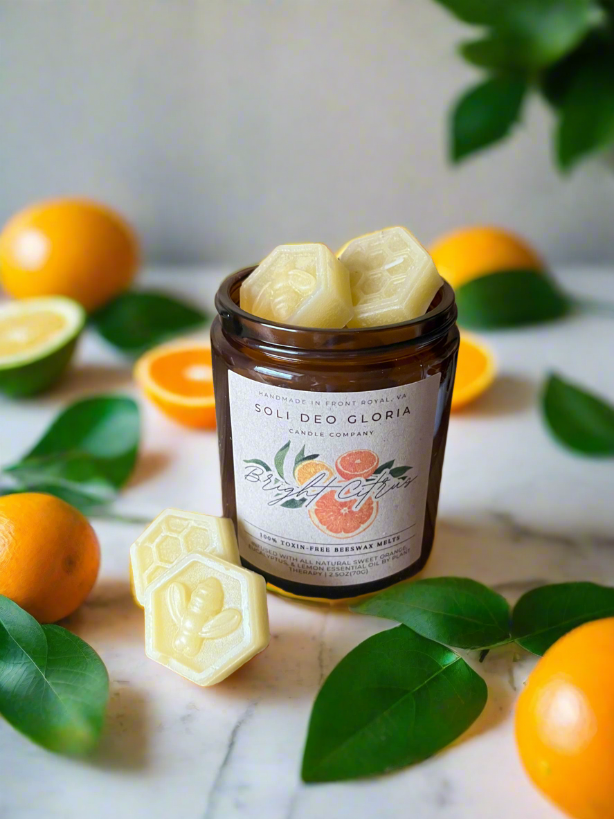 Beeswax Wax Melts | Natural Essential Oil Wax Melts