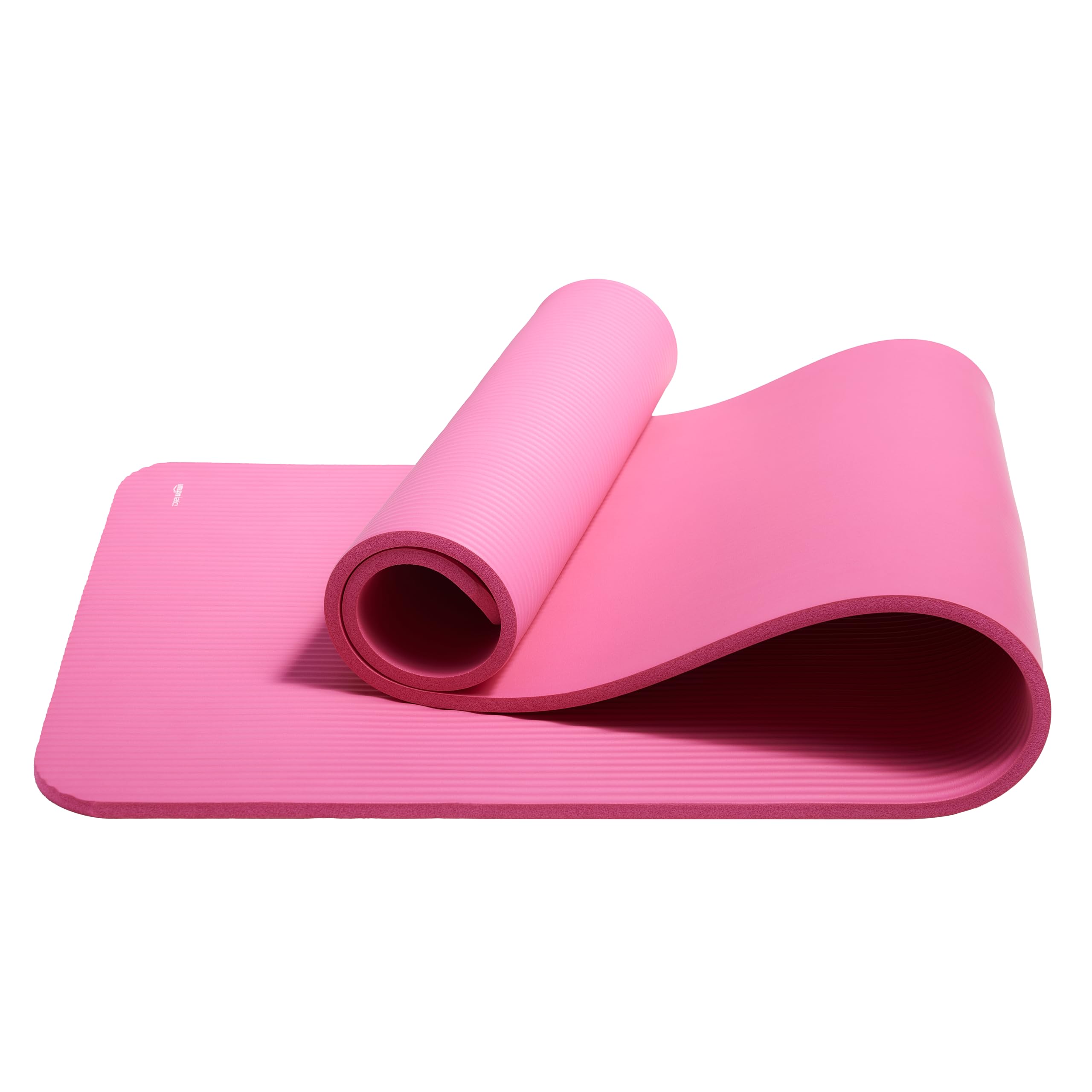 Amazon Basics Extra Thick Exercise Yoga Mat with Carrying Strap