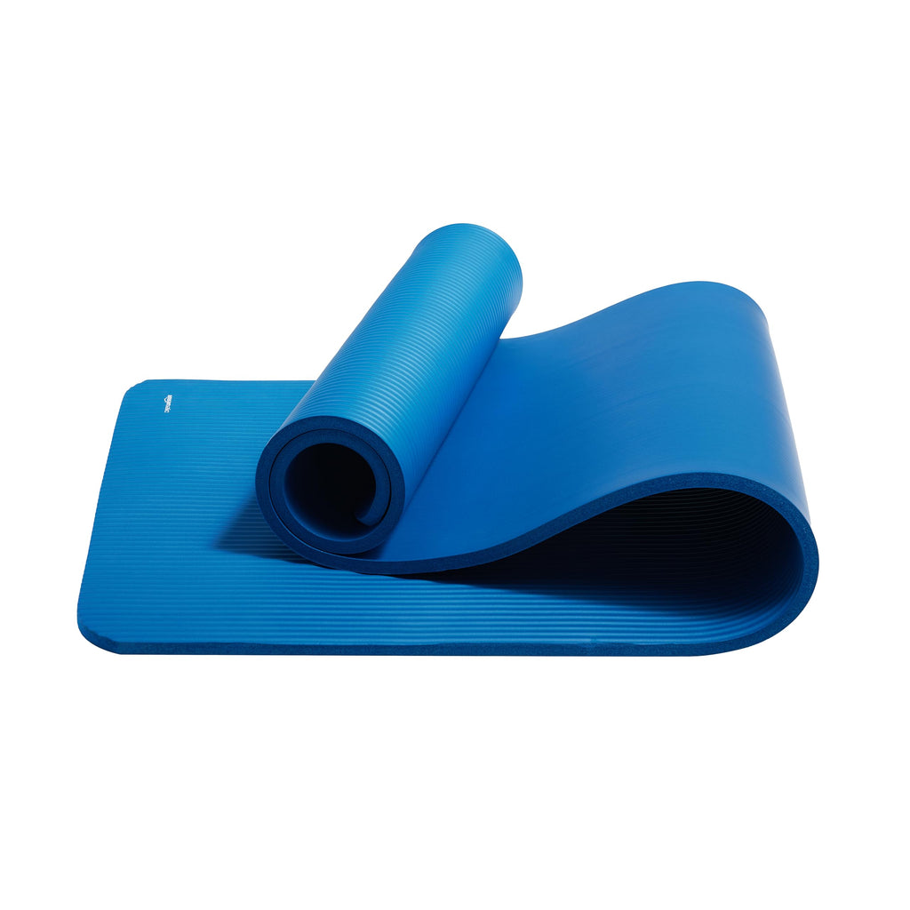 Amazon Basics Extra Thick Exercise Yoga Mat with Carrying Strap
