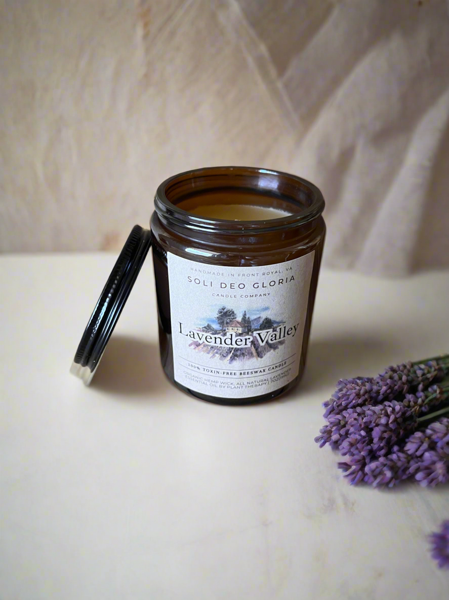 Veritas & Vitalis Spring Collection | Hand-Poured 100% Beeswax Candle Gift Set
