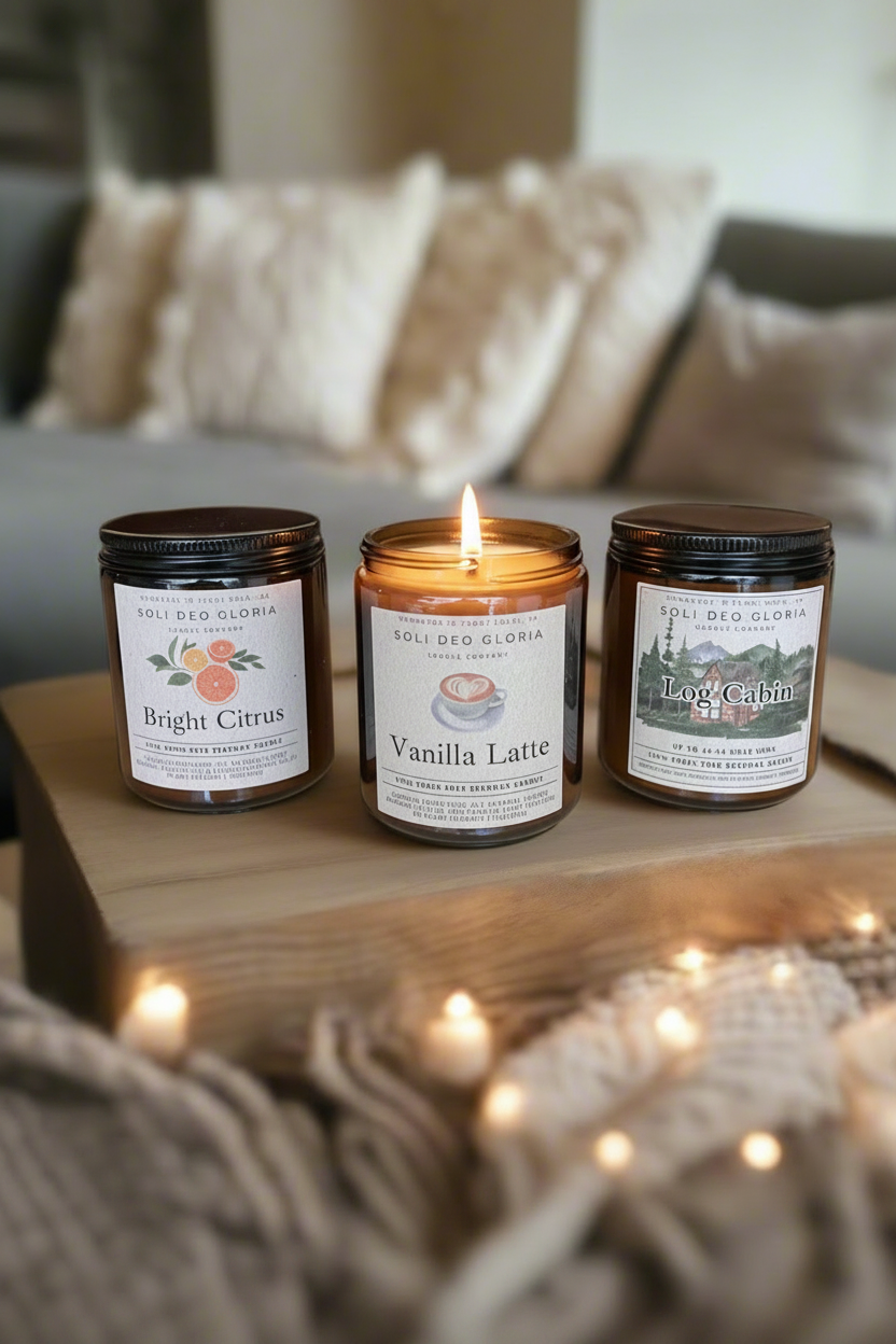 Cozy Classics Bundle | Hand-Poured 100% Beeswax Candle Gift Set