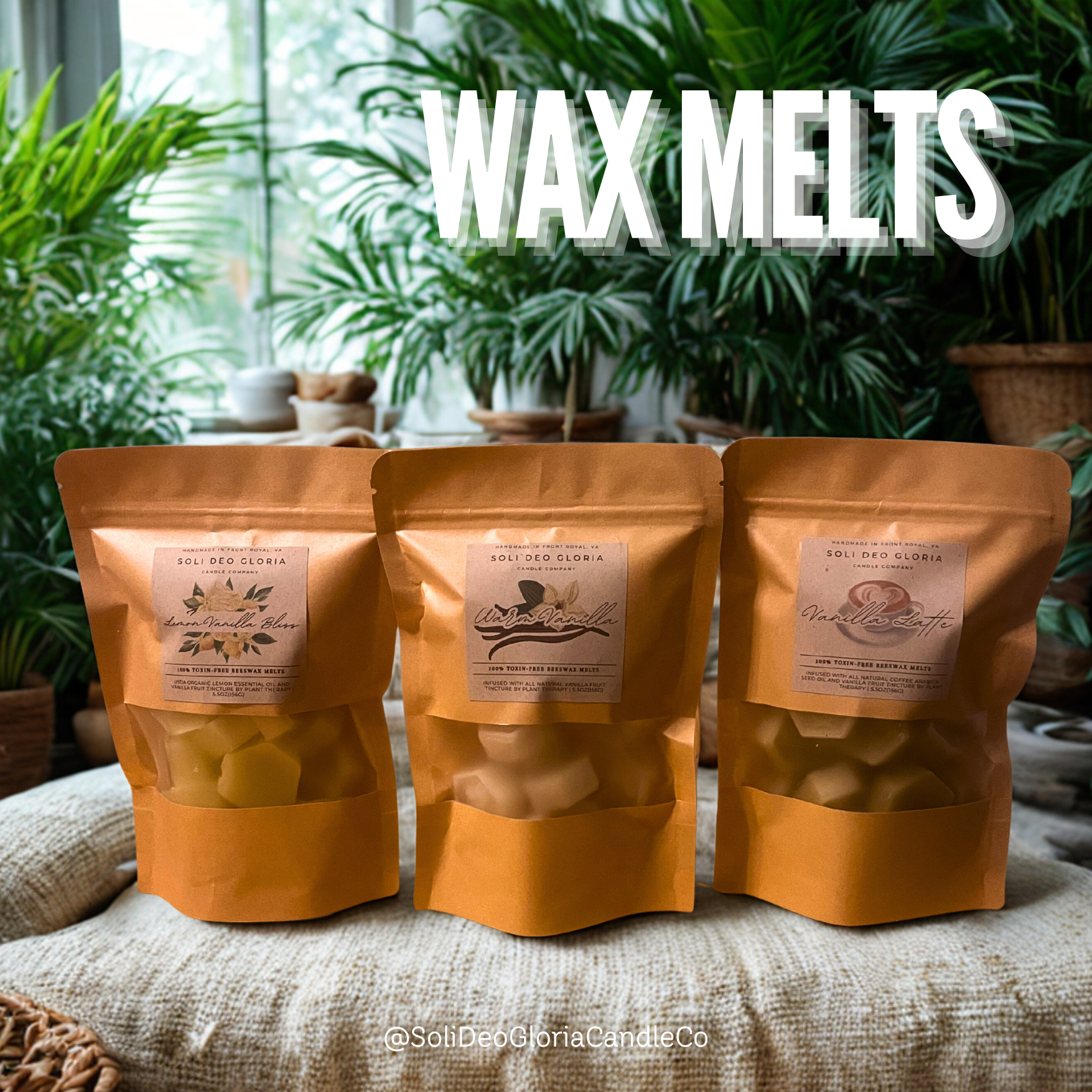 Beeswax Wax Melts | Natural Essential Oil Wax Melts