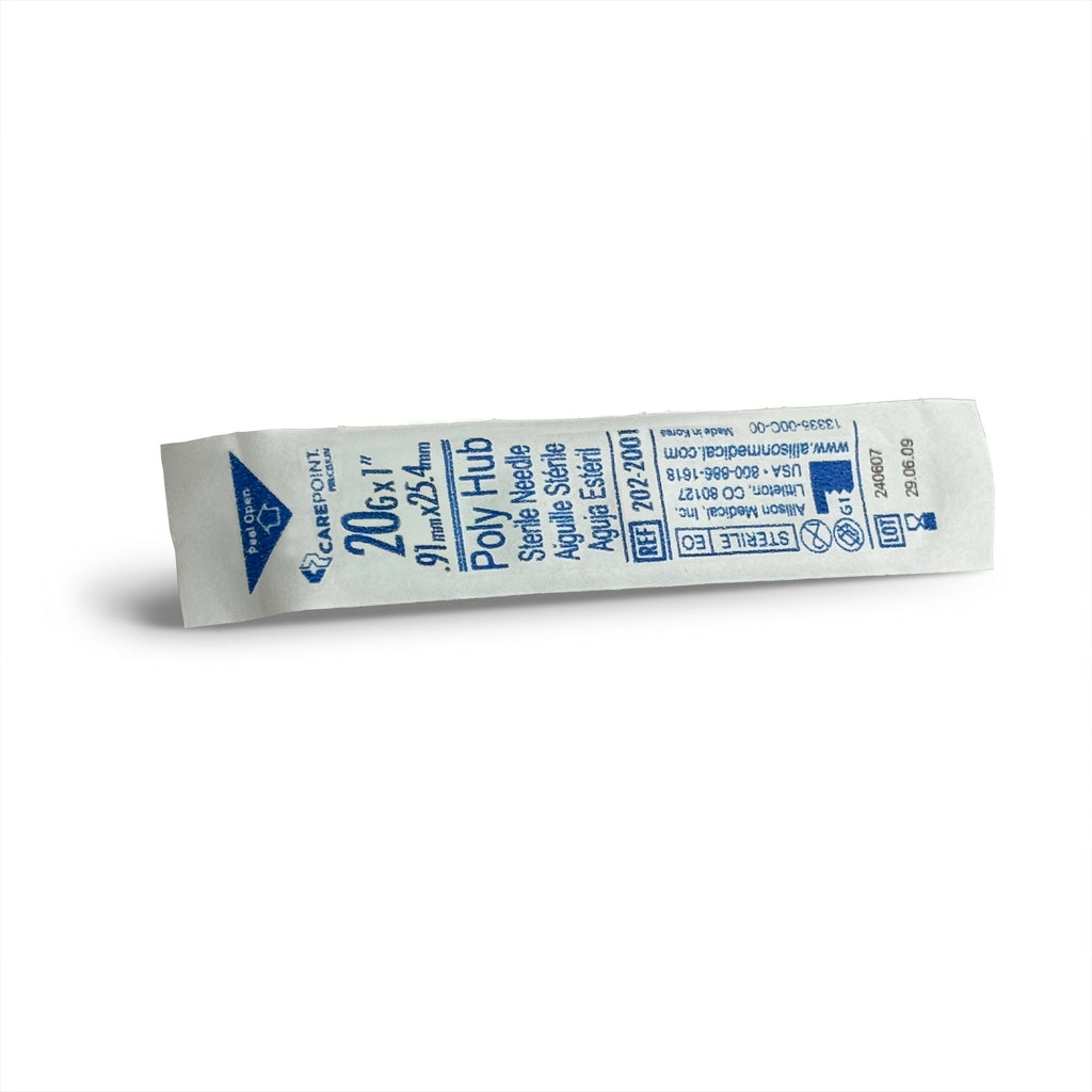 Carepoint™ Precision™ Hypodermic Needle 20 G 1-1/2" w/o Safety - 202-2001