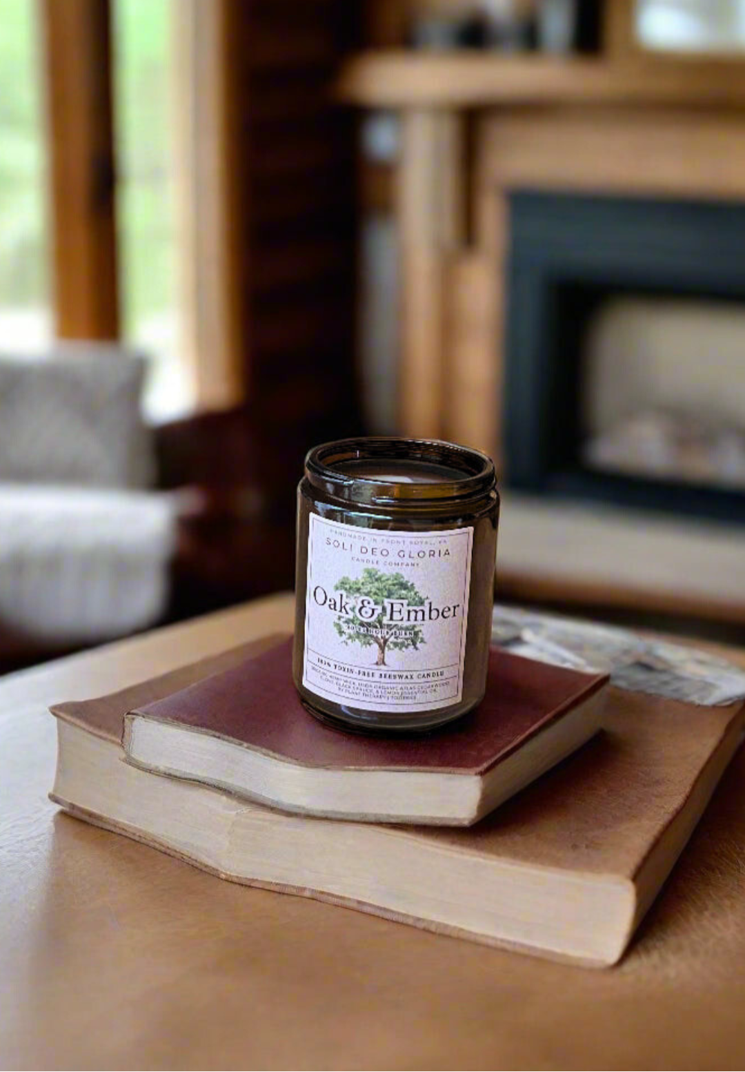 Seasons Changing Bundle Gift Set | 2 Beeswax Candles with Organic Essential Oil