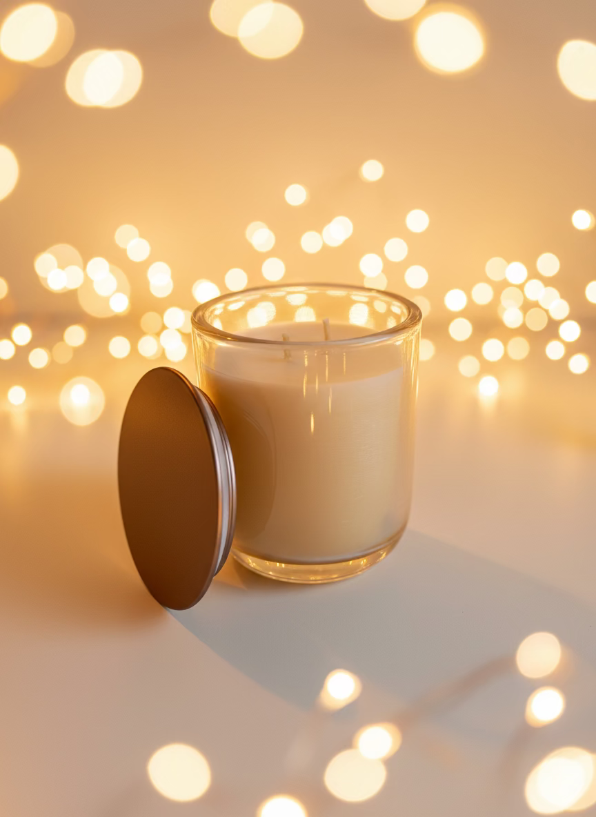 Frankincense & Myrrh Beeswax Candle | Essential Oil Infused
