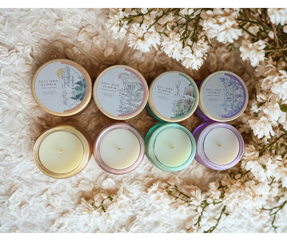 Better Together Collection - Single Scented Beeswax Candles