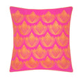 Lotus Decorative Pillow Orange/Pink