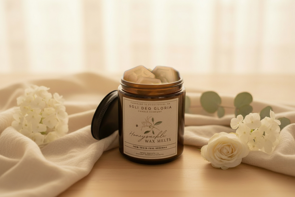 Lamp Warmer & Honeysuckle Wax Melts | Summer Starter Bundle