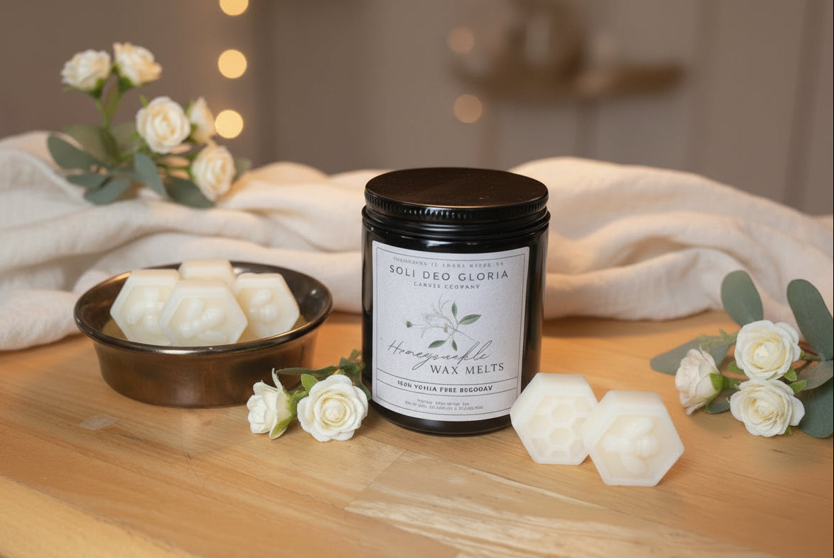 Lamp Warmer & Honeysuckle Wax Melts | Summer Starter Bundle