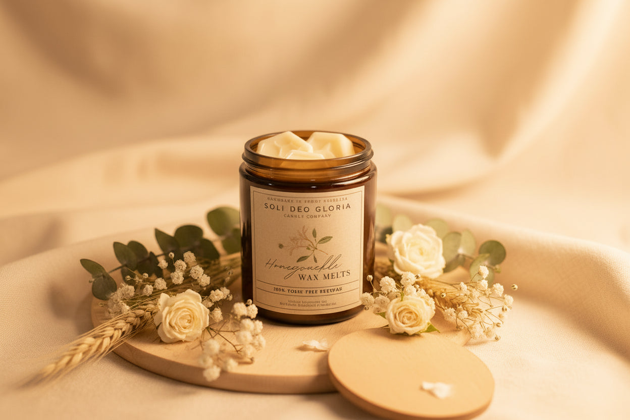 Lamp Warmer & Honeysuckle Wax Melts | Summer Starter Bundle